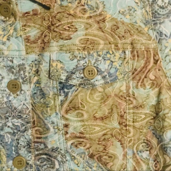 Baxter & Wells Denim Jacket Sz Petite Large - Picture 4 of 9